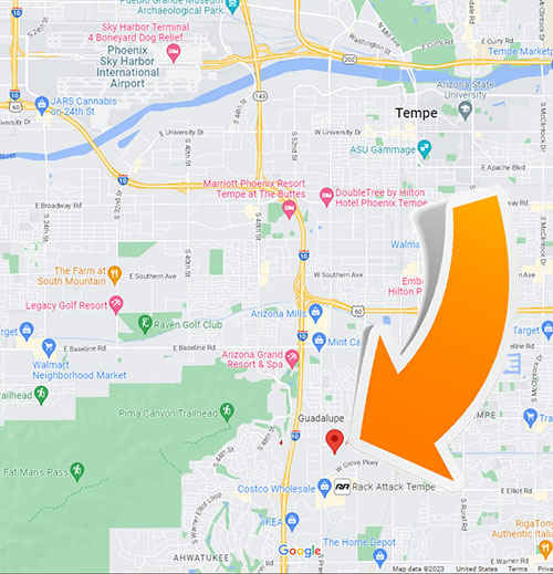 Tempe RV Storage in a convenient location